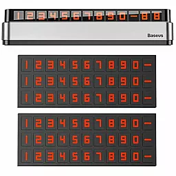 Автомобильная інформаційна панель Baseus Moonlight Box Series Silver (ACNUM-B0S) - мініатюра 6
