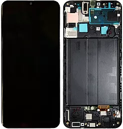 Дисплей Samsung Galaxy A50s A507 с тачскрином и рамкой, (OLED), Black - фото Дисплей Samsung Galaxy A50s A507 с тачскрином и рамкой, (OLED), Black