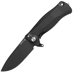 Нож Lionsteel SR11 Aluminum Black Blade (SR11A BB) Black - фото Нож Lionsteel SR11 Aluminum Black Blade (SR11A BB) Black