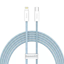 Кабель USB PD Baseus Dynamic 20W 2M USB Type-C - Lightning Cable  Blue (CALD000103)