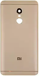 Задняя крышка корпуса Xiaomi Redmi Note 4 MediaTek со стеклом камеры Original Gold
