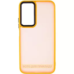 Чехол Epik Lyon Frosted для Samsung Galaxy S21 FE Orange