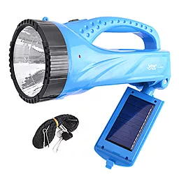 Ліхтарик акумуляторний Yajia YJ-2835T 1W+16SMD SOLAR - фото Ліхтарик акумуляторний Yajia YJ-2835T 1W+16SMD SOLAR