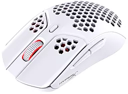 Компьютерная мышка HyperX Pulsefire Haste WL White (4P5D8AA) - фото Компьютерная мышка HyperX Pulsefire Haste WL White (4P5D8AA)