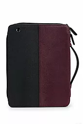 Чехол для планшета Tuff-Luv Roma Faux Leather Zip Case Cover (with Sleep Function) for the Apple iPad mini Black / Mahogany (I7_25) - миниатюра 2