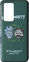 Чехол 1TOUCH Silicone Print new Huawei P40 Rick&Morty