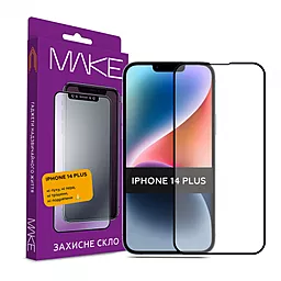 Защитное стекло MAKE для Apple iPhone 14 Pro (MGF-AI14P) - фото Защитное стекло MAKE для Apple iPhone 14 Pro (MGF-AI14P)