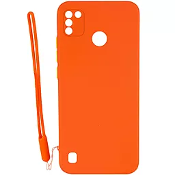 Чехол Epik TPU Square Full Camera для TECNO POP 4 Pro Оранжевый