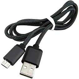 Кабель Walker C510 USB-A - micro USB 12w 2.4a 1м cable Dark/Grey