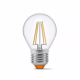 Світлодіодна лампа (LED) Videx Filament G45F 4W E27 4100K 220V (23688) - мініатюра 2