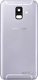 Задняя крышка корпуса Samsung Galaxy A6 A600 со стеклом камеры, Original Lavender - фото Задняя крышка корпуса Samsung Galaxy A6 A600 со стеклом камеры, Original Lavender