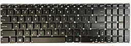 Клавіатура для ноутбуку Asus R515M RU/ENG, без рамки Black - мініатюра 2 Клавіатура для ноутбуку Asus R515M RU/ENG, без рамки Black - мініатюра 2
