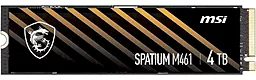 Накопичувач SSD MSI Spatium M461 4 TB (S78-440R030-P83) - фото Накопичувач SSD MSI Spatium M461 4 TB (S78-440R030-P83)