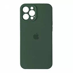 {"ru": "Чехол", "uk": "Чохол"} Silicone Case Full Camera для Apple iPhone 15 Pro Max pine green