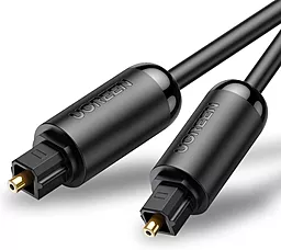 Оптичний аудіо кабель Ugreen AV122 Toslink M/M Cable 1.5 м black (70891)