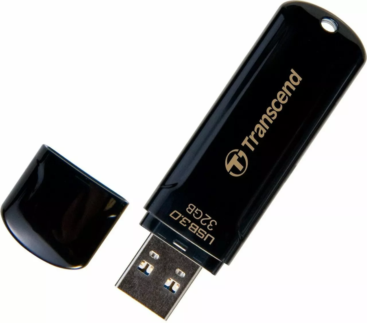 Флешка Transcend JetFlash 700 32Gb (TS32GJF700) Black - фото 2