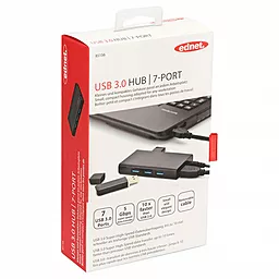 USB-A хаб EDNET 85156 - мініатюра 5