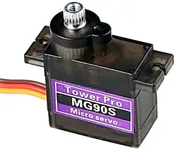 Сервопривод Micro Servo Motor MG90S 180°, металическая шестерня