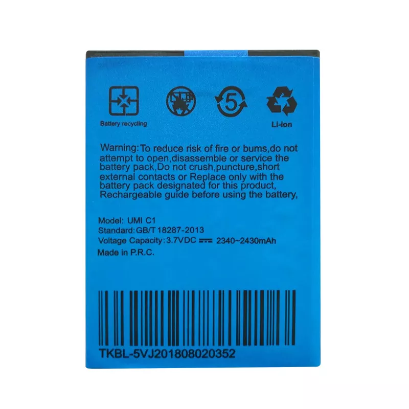 Аккумулятор для Umi C1 (2340 mAh) 12 мес. гарантии - фото 2