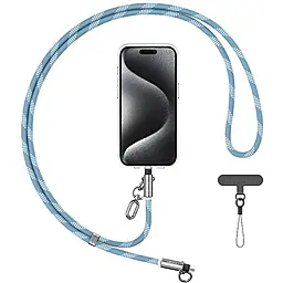 Кабель Usams US-SJ746 USB Type-C - Lightning 30w 3a 1.2м PD cable Blue - фото Кабель Usams US-SJ746 USB Type-C - Lightning 30w 3a 1.2м PD cable Blue