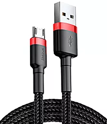 USB Кабель Baseus Cafule 0.5M micro USB Cable Red/Black (CAMKLF-A91)