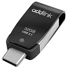 Флешка AddLink T65 128GB USB 3.1 Type-C (ad128GBT65G3) Black