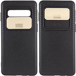 Чехол Epik Camshield Samsung G973 Galaxy S10 Black/Gold
