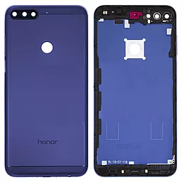 Задняя крышка корпуса Huawei Honor 7C Pro со стеклом камеры Original Blue
