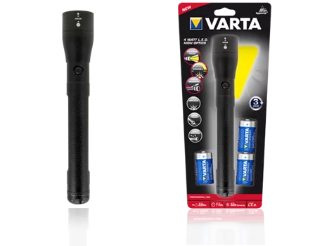 Ліхтарик Varta 4W LED High Optics Light 3C - фото 1
