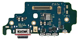 Нижняя плата Samsung Galaxy S21 Ultra 5G G998 с разъемом зарядки, Sim-карты, микрофоном (версия USA) - фото Нижняя плата Samsung Galaxy S21 Ultra 5G G998 с разъемом зарядки, Sim-карты, микрофоном (версия USA)