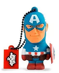 Флешка Tribe Marvel 16GB Captain America (FD016501A) - фото Флешка Tribe Marvel 16GB Captain America (FD016501A)