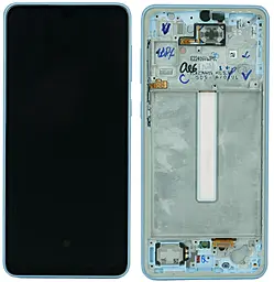 Дисплей Samsung Galaxy A33 A336 с тачскрином и рамкой, (TFT), Blue - фото Дисплей Samsung Galaxy A33 A336 с тачскрином и рамкой, (TFT), Blue