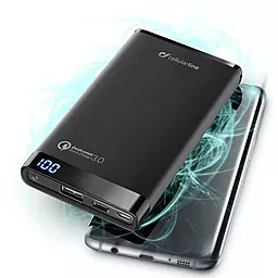 Повербанк CellularLine FreePower Manta 8000 Pro QC 3.0 black (FREEPMANTA8QCCK) - фото Повербанк CellularLine FreePower Manta 8000 Pro QC 3.0 black (FREEPMANTA8QCCK)