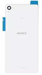 Задняя крышка корпуса Sony Xperia Z3 (D6603, D6633, D6643, D6653) со стеклом камеры Original White