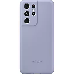 Чохол Samsung Silicone Cover G998 Galaxy S21 Ultra Violet (EF-PG998TVEGRU)