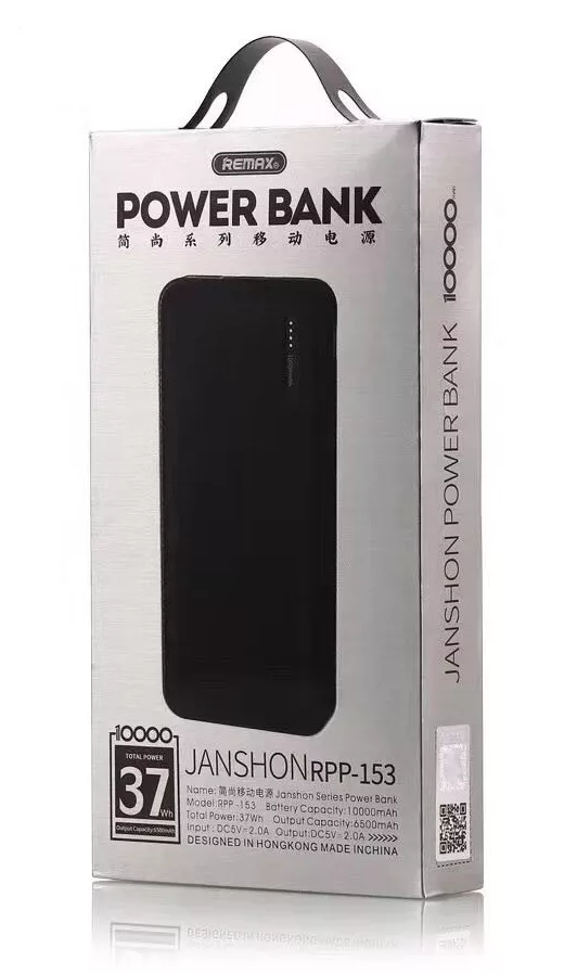 Повербанк Remax Janshon RPP-153 10000 mAh Black - фото 2
