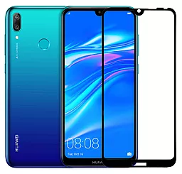 Защитное стекло BeCover Full Cover Huawei Y7 2019 Black (703299)
