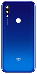 Задняя крышка корпуса Xiaomi Redmi 7 со стеклом камеры Original Comet Blue