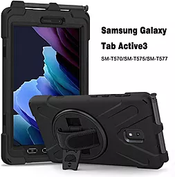 Чохол для планшету BeCover Heavy Duty Case для Samsung Galaxy Tab Active 3 SM-T570/SM-T575/SM-T577 8" Black (710047) - фото Чохол для планшету BeCover Heavy Duty Case для Samsung Galaxy Tab Active 3 SM-T570/SM-T575/SM-T577 8" Black (710047)
