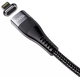 Кабель Hoco U99 Vortex Magnetic USB Type-C - Lightning 20w 3a 1.2м PD сable Black - миниатюра 3 Кабель Hoco U99 Vortex Magnetic USB Type-C - Lightning 20w 3a 1.2м PD сable Black - миниатюра 3