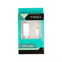 Видео переходник (адаптер) Vinga Adapter Type-C to DisplayPort (470-ACFC) - миниатюра 4