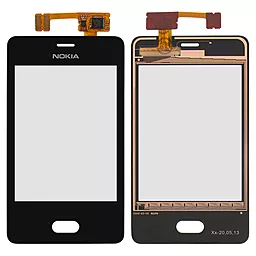 Сенсор (тачскрин) Nokia Asha 501 Black