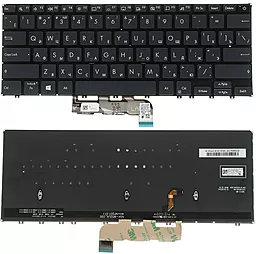 Клавіатура для ноутбуку Asus B9450 series без рамки Black