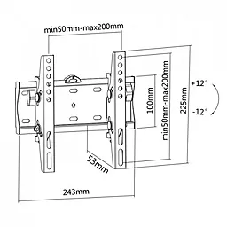 Кронштейн для телевізора Ultramount UM16-201 - мініатюра 2