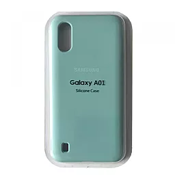 Чехол Epik Silicone Case Full для Samsung Galaxy A01 A015 (2019) Turquoise