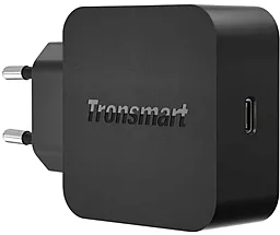Мережевий зарядний пристрій з швидкою зарядкою Tronsmart Wall Charger USB-C Power Delivery 3.0 (WCP01) Black