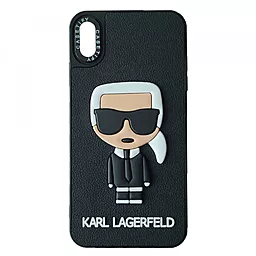 Чехол Karl Lagerfeld для Apple iPhone XS Max Black №2