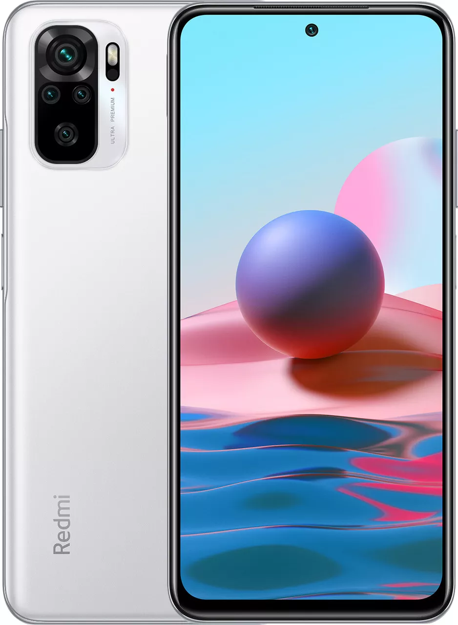 Смартфон Xiaomi Redmi Note 10S 6/64Gb Pebble White - фото 1