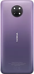 Задняя крышка корпуса Nokia G10 со стеклом камеры Dusk - фото Задняя крышка корпуса Nokia G10 со стеклом камеры Dusk