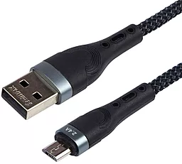 Кабель Remax USB-A - micro USB 12w 2.4a 1м cable Black (RC-C006A) - фото Кабель Remax USB-A - micro USB 12w 2.4a 1м cable Black (RC-C006A)